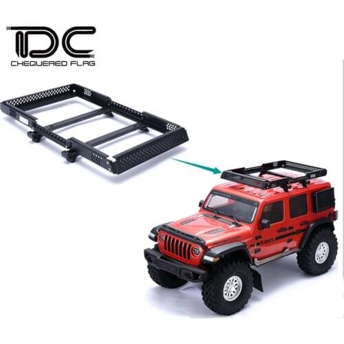 DJ TRAXXAS TRX4 Luggage Frame Luggage Rack Metal 1:10 Wrangler TRX6 Type C RC Car Accessories carro de control remoto