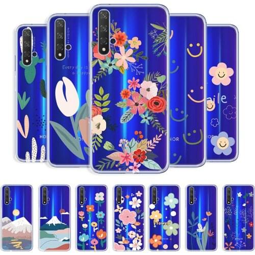 For Huawei Honor 20 Case Clear Phone Case For Honor 20i 20e 20s Protective Fundas on Honor 20 Lite Transparent Soft Cover Coque