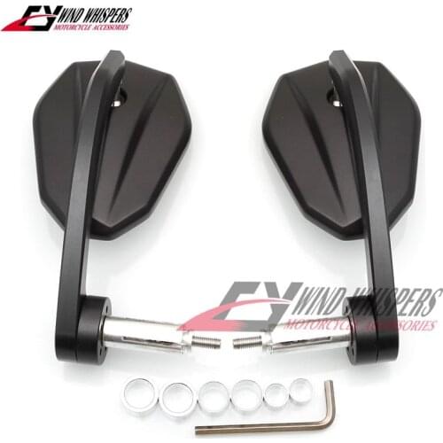 CNC Round Motorcycle Rear View Mirrors Handle Bar End Mirror For Harley SPORTSTER 883 1200 XL X48 Street XG 500 750 Dyna