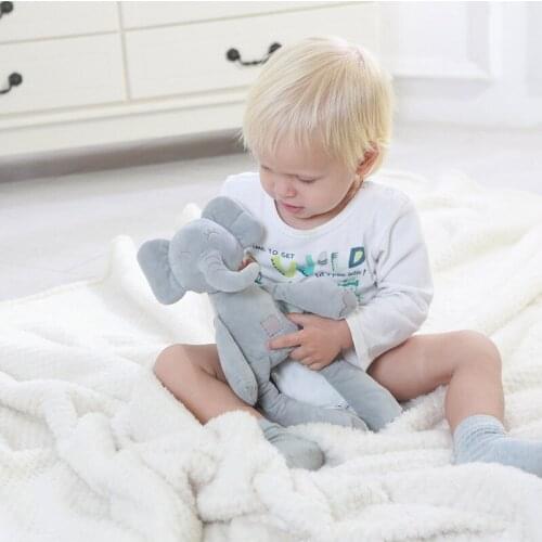 Baby Toy Long-legged Elephant Cute Plush Toy Cute Baby Sleep Comforting Doll Plush Animal Toys For Child Gifts