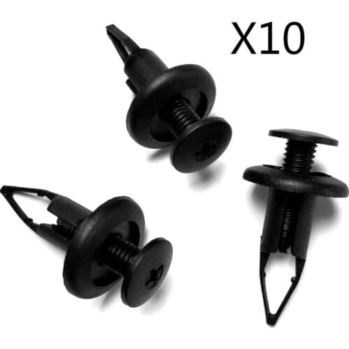 FOR TOYOTA DOOR MOULDING TRIM STRIP CLIPS RUBSTRIP X10 Plastic Clips