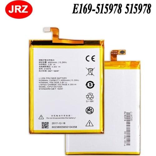E169-515978 515978 Battery For ZTE Blade X3 Q519T D2 A452 Bateria Batterij Accumulator 4000mAh
