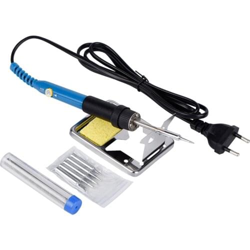 JCD 60W 909 Electric Soldering iron Temperature Adjustable 220V 110V Tin Soldering Iron Accessories Welding Rework Station