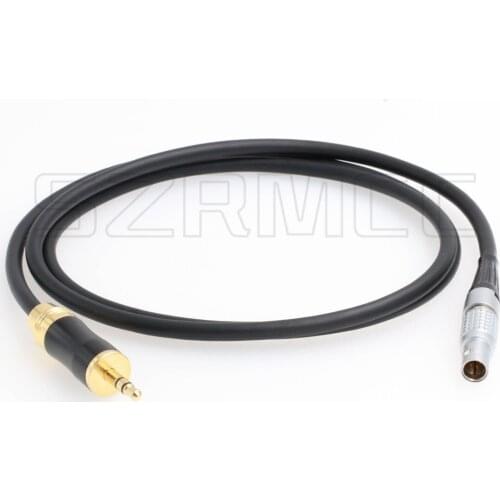 Time Code Cable for Tentacle Sync 3.5mm to Sound Devices 664 633 ARRI Alexa Mini/XT Camera 5 Pin Connector
