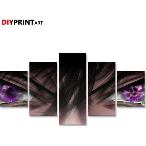 Code Geass Lelouch Lamperouge 5 Panel Modern Art Painting Wall Pictures for Bedroom Livingroom A2100