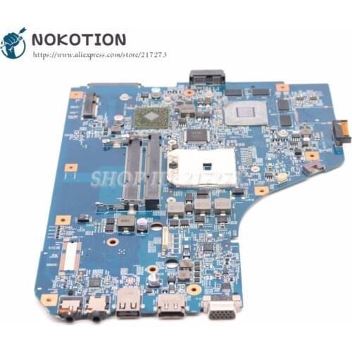 NOKOTION For Acer aspire 5560 5560G Laptop Motherboard 48.4M702.011 MBRNZ01001 MBRUS01001 System board DDR3 HD6650 1GB graphics