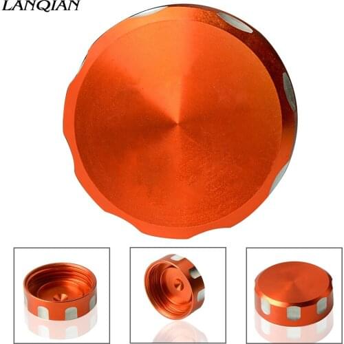 Motorbike FOR390120 390 120 Motorcycle Orange Aluminum Accessories Engine Oil Filter Cover Reservoir Cap