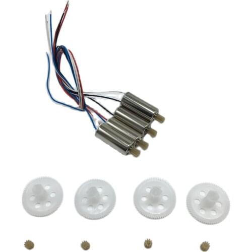 F6 NO.4D-F6 68T Gears Motor Engines Gear For 4DRC Rc Drone Quadcopter Spare Parts Kit