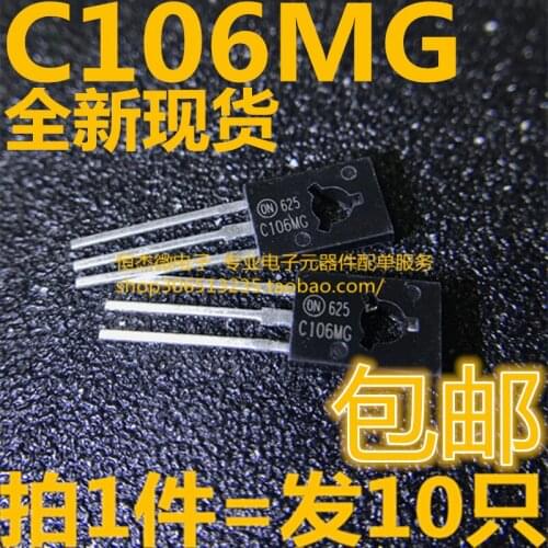 100% New Original Hot Sales C106M C106MG 4A 600V TO-126
