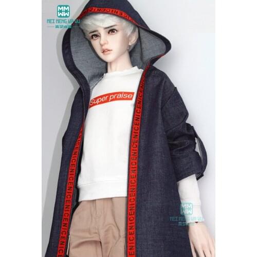 Clothes for doll fit 1/3 DK 65-80cm BJD uncle fashion coat, sweatshirt, casual pants