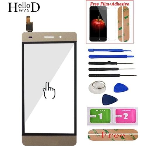 Touch Screen For Huawei P8 Lite Touch Screen Glass Digitizer Panel Lens Sensor Front Adhesive Screen Protector