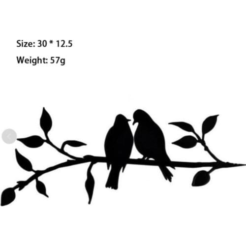Hummingbird Shadow Sculpture Steel Branch Owl Bird Garden Decoration Outdoor Metal Tree Garden Stakes Home Decor Garden Supplies