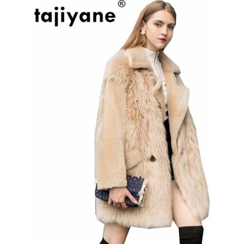 Coat Fur Real Autumn Winter Coat Women Clothes 2021 Wool Jacket Korean Vintage Manteau Femme Hiverdouble-faced Fur Coats ZT1075