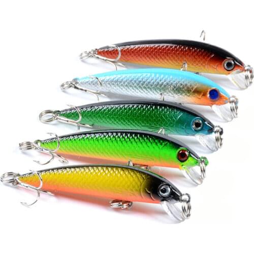 3.6g 5.5cm Top fishing lures minnow crank wobbler quality fishing tackle hooks for fishing Sinking Wobbler Set Crankbaits