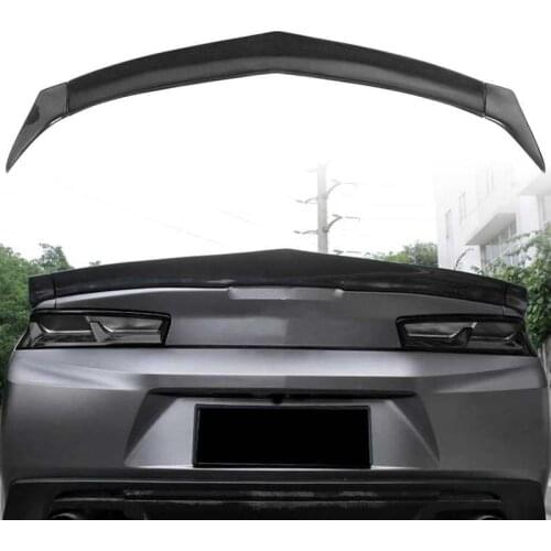 3D Racing Rear Roof Spoiler Wing 3-Section Dry Carbon Fiber Fit for Chevy Camaro ZL1 2016-2020 Car accessories