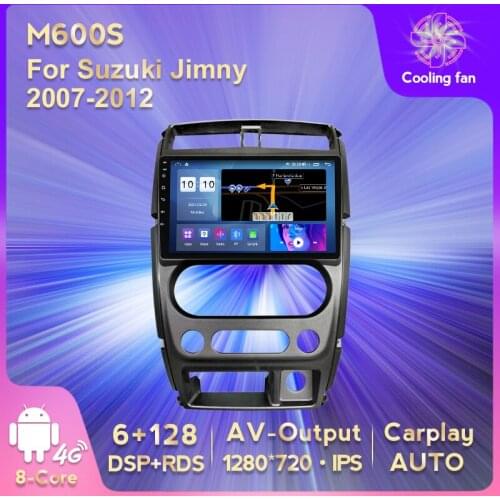 IPS HD 1280*720 Android 11 Car GPS Navigation DVD Multimedia Player for Suzuki Jimny 3 2005-2019 Stereo Player Carplay AUTO WIFI