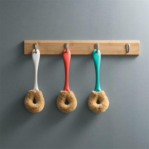 Household Cean Tool Magic Pot Pan Kitchen Cleaning Brush Handle Sink Dish Bowl Wash Cleaning Brushes Cleaner Kitchen Accessories