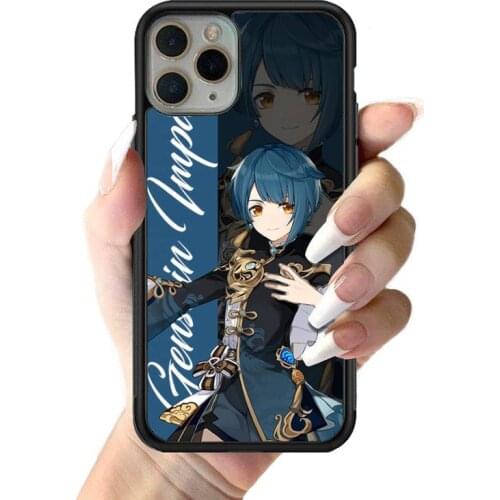 Genshin Impact Xingqiu Phone Case for iPhone 12 mini 11 pro XS Max X XR 6 7 8 plus SE20 High quality TPU silicon cover