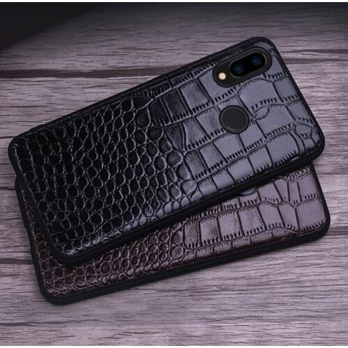 Cowhide Phone Case For Xiaomi 8 9 9T A1 A2 lite A3 Case For Redmi 6 6a Note 5 6 7 Pro Luxury Back Cover