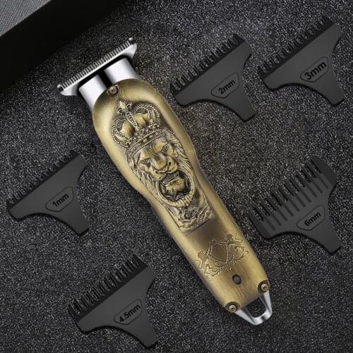 Electric Hair Trimmer Push Scissors Hair Salon Engraving Gradual Change Electric Push Hairdresser Household Haircut Scissors