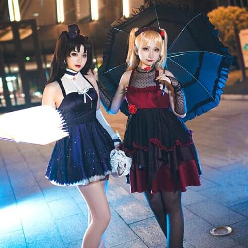 FGO Moon girlfriend Ereshkigal Ishtar Cosplay Costumes Clothes , Perfect Custom for You