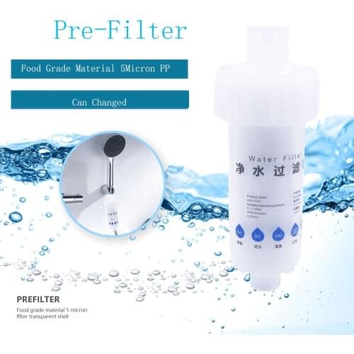 Shower Filter 5 Micron PP Cotton Replacement The Cholorine For Shower Washing Mahines Can be Changed Water Filter Accessories