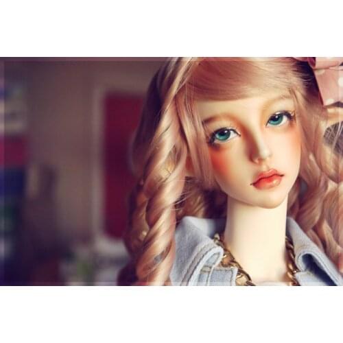 HeHeBJD 1/3 Exael ELF ears popular bjd gift dolls resin figures free eyes