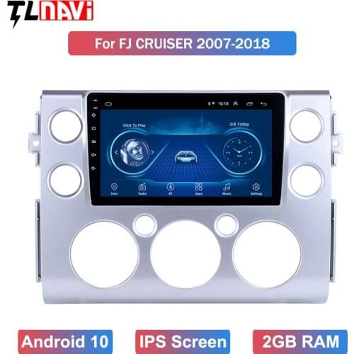 IPS 2.5D Screen GPS Head Unit Multimedia Player For 2007 2008 2009-2018Toyota FJ CRUISER Android 10 Car Radio
