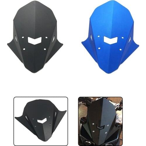 For Yamaha MT-10 MT10 MT 10 2016-2017 Aluminum Anodized Windshield Windscreen Upper Mount Black Blue 100% Brand New
