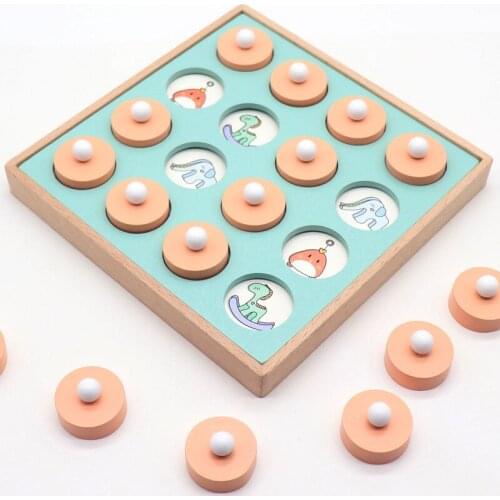 New wooden childrens educational toys 3-6 years old Baby Early Learning Blocks Graphic color recognition Brain Development Tool