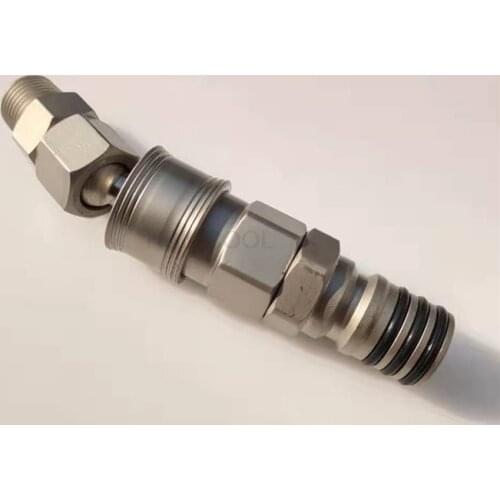 Mobile tire repairing large medium small wind gun adapters large to small trachea tire pressure gun inflation rod connector