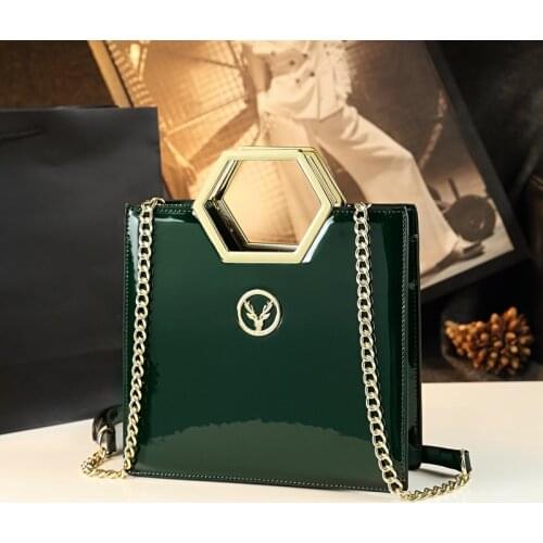Luxury Fashion Leather Women Handbags High-end Portable Messenger Bag Chain Bag Female 2021 New Small Bags Vertical Section Tide