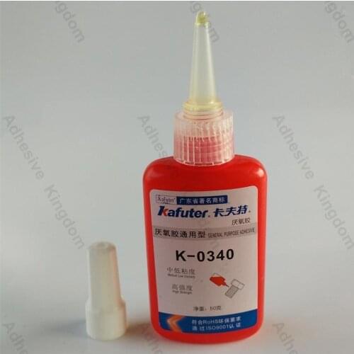 High Quality 10pcs kafuter K-0340 50g high permeability anaerobic adhesive high-strength thread locker