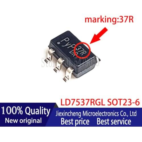 10PCS LD7537RGL 37R LD7537R LD7537 LD7536RGL 36R LD7536R LD7536 SOT23-6 New original