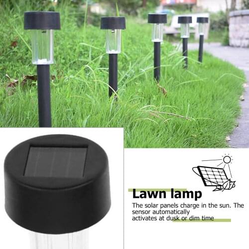 10 Pcs Led Solar Light Outdoor Solar Led Lawn Lamps Street Lighting Luminaria For Garden Decoration Solar Powered Path Lights