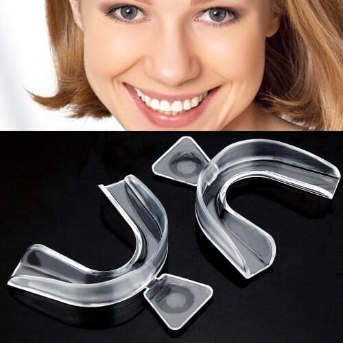 ASHOWNER 2 PCS EVA Thermoplastic Whitening Tooth Cover Dental Care Bleaching Tooth Whitener Mouth Oral Hygiene Trays