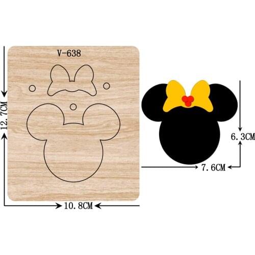 DIY New card wooden dies cutting dies for scrapbooking Multiple sizes /V-638