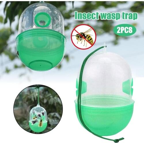 2pcs Effective Wasps Fruit Fly Pest Trap Hornet Catcher Tool Accessory for Garden