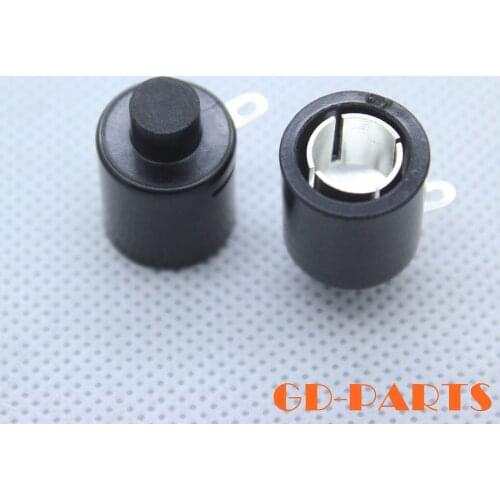 Mini Bakelite Vacuum Tube Anode Caps for WE310 807 10*12C Vintage Hifi Audio Tube AMP DIY Black 2PCS
