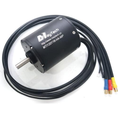 Maytech 18.8KW Powerful Electric Surfboard Motor Sensored 120116 Watercooled IP68 Waterproof Engine for Jetski Jetsurf Motor