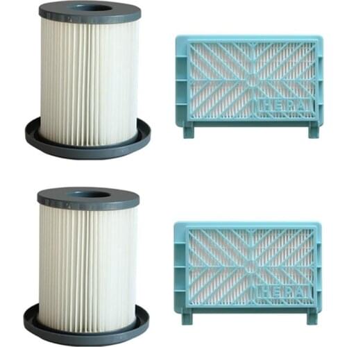 Set Of Hepa Filter Replacement For FC8732 FC8734 FC8736 FC8738 FC8740 FC8748 Vacuum Parts