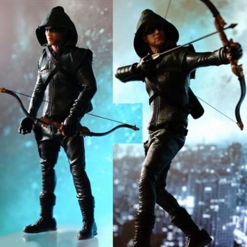 NEW For collection 15CM Full Set doll FG002 1/12 Scale Green Arrow Actoin Figure Vip /Normal Version Collection for Fans gift