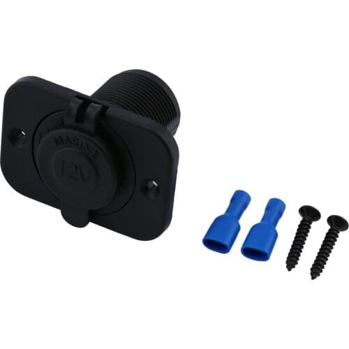 NEW 12V Car Boat Motorcycle Cigarette Lighter Socket Power Plug Outlet Car Accesories Heat Resisting Waterproof Power Socket