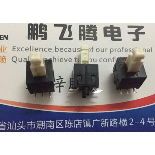Original new 100% import LTV-88 self locking switch 8.5*8.5 patch double row 6pin lock with touch button with fixed point