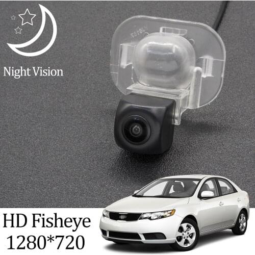 Owtosin HD 1280*720 Fisheye Rear View Camera For Kia Forte MK1 2010 2011 2012 2013 Car Vehicle Reverse Parking Accessories