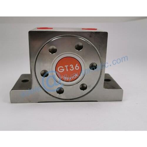 GT36 stainless steel Air Pneumatic Turbine Vibrator For Hopper Rotary Vibrator