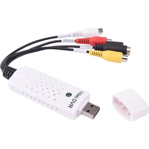 Durable Portable USB Video Capture Card Converter PC Adapter TV Audio DVD DVR Video Audio Converter