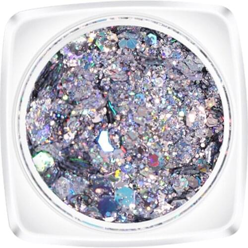 Sparkling Nail Art Glitters Tips Face Eyes Cheek Flakes for Party Cosplay