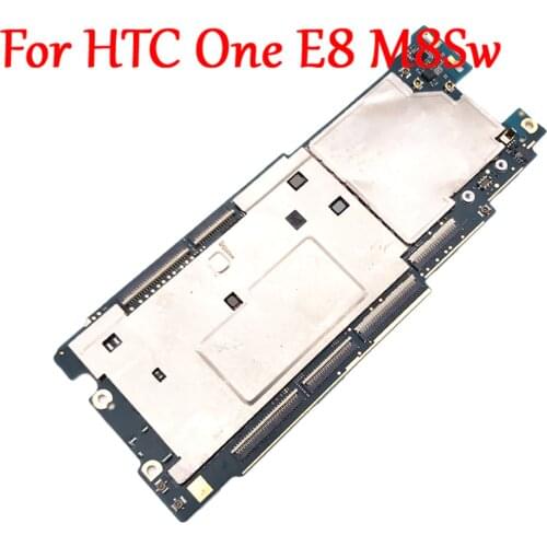 Tested)Full Work Original Unlock Motherboard For HTC One E8 M8Sw Logic Circuit Board Plate Global Firmware
