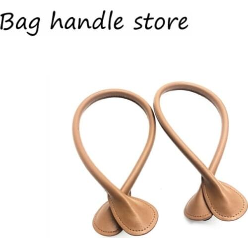 1 pair 65cm brown bag handles for obag handbags